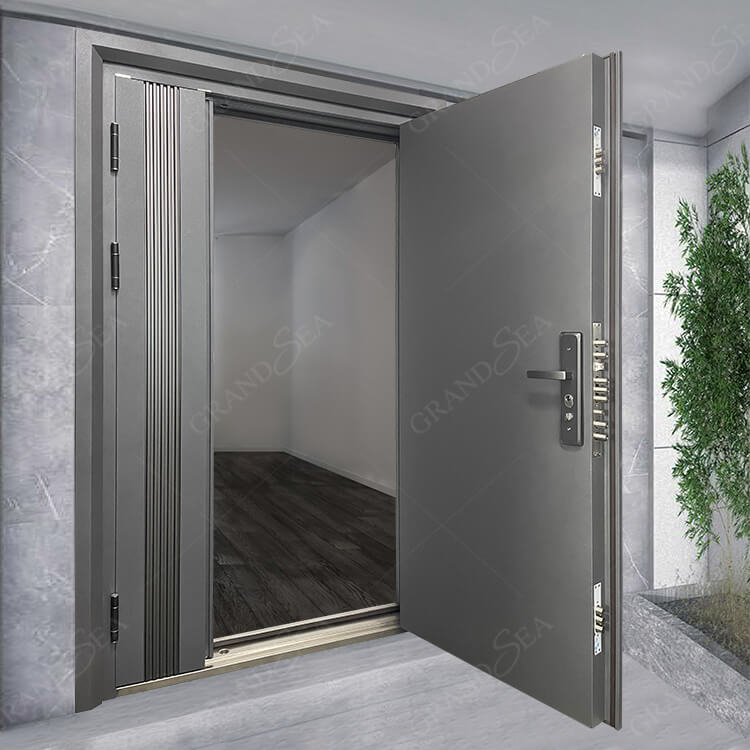 steel security front doors