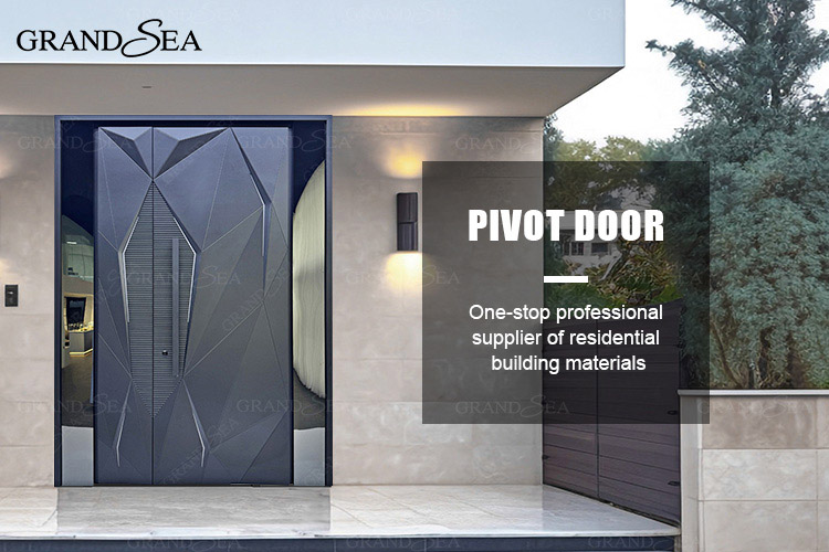 entrance modern pivot doors