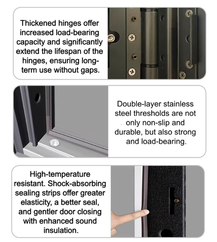 metal hotel revolving door
