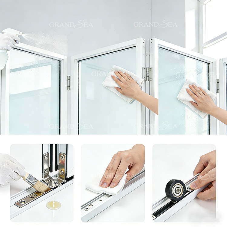 Modern aluminum folding doors Modern aluminum folding doors