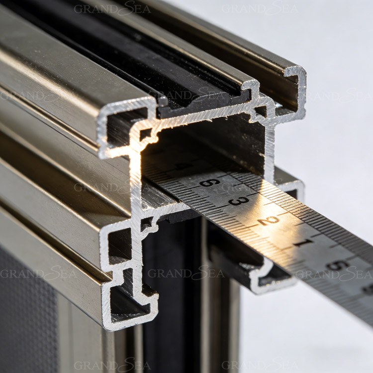 aluminum folding doors exterior