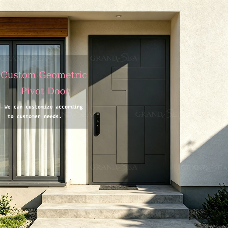 Modern Aluminum Entry Door