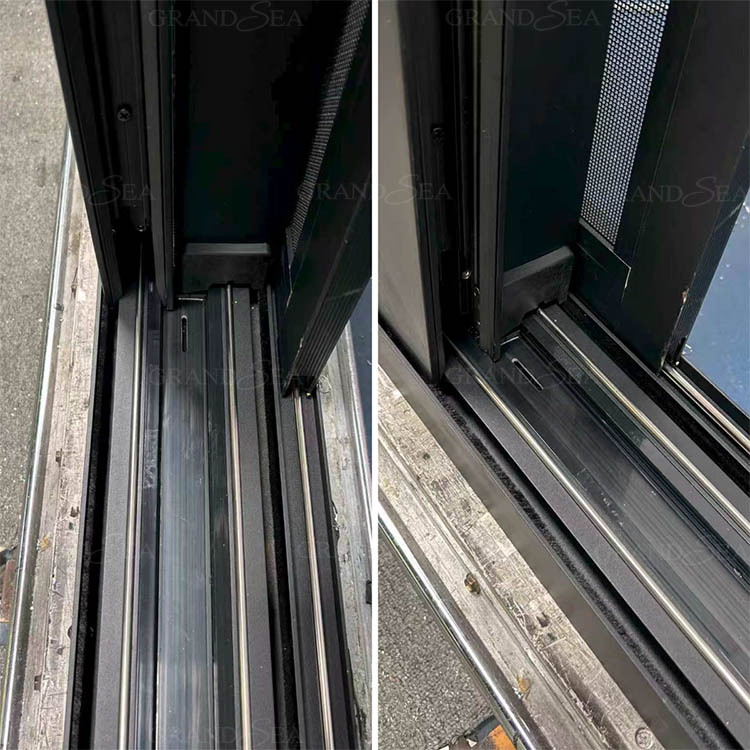 aluminium sliding glass door