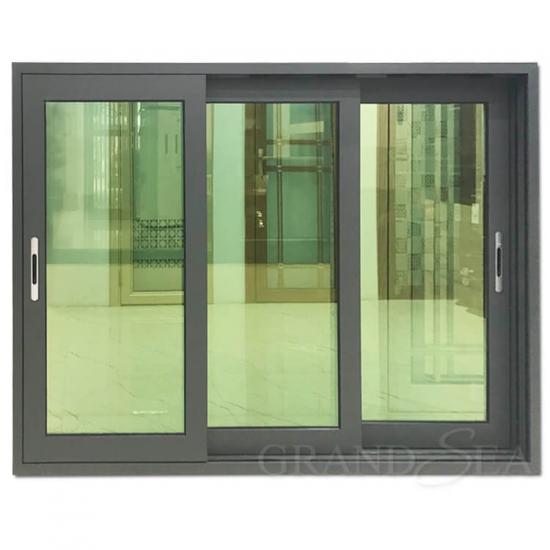 diseño de ventana deslizante de aluminio
