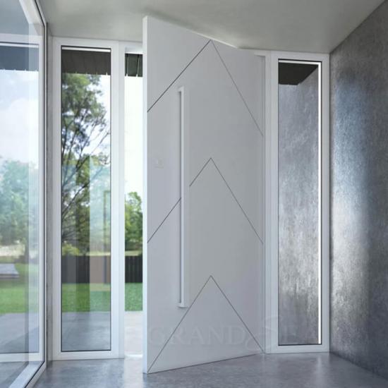 aluminium pivot doors