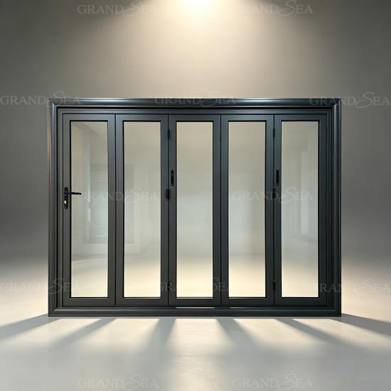 Ventanas plegables de aleación de aluminio