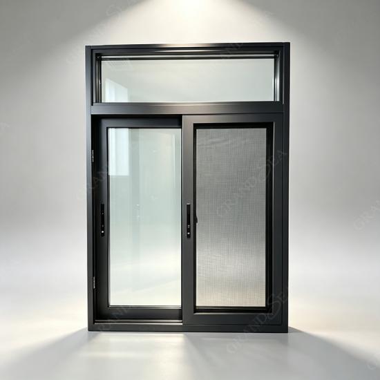 diseño de ventana corredera de aluminio