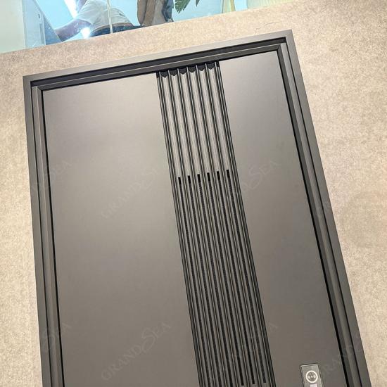cast aluminum entrance door