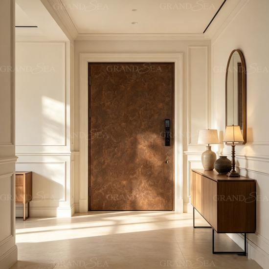 3d carving pivot door