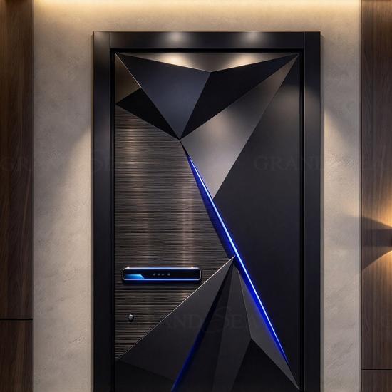 premium aluminium entrance door