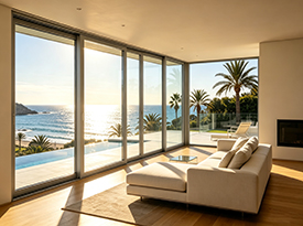 ¿Qué tipo de puertas y ventanas son las más adecuadas para zonas costeras?