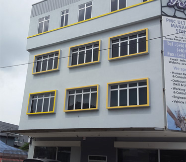 Malasia edificio de oficinas de proyecto